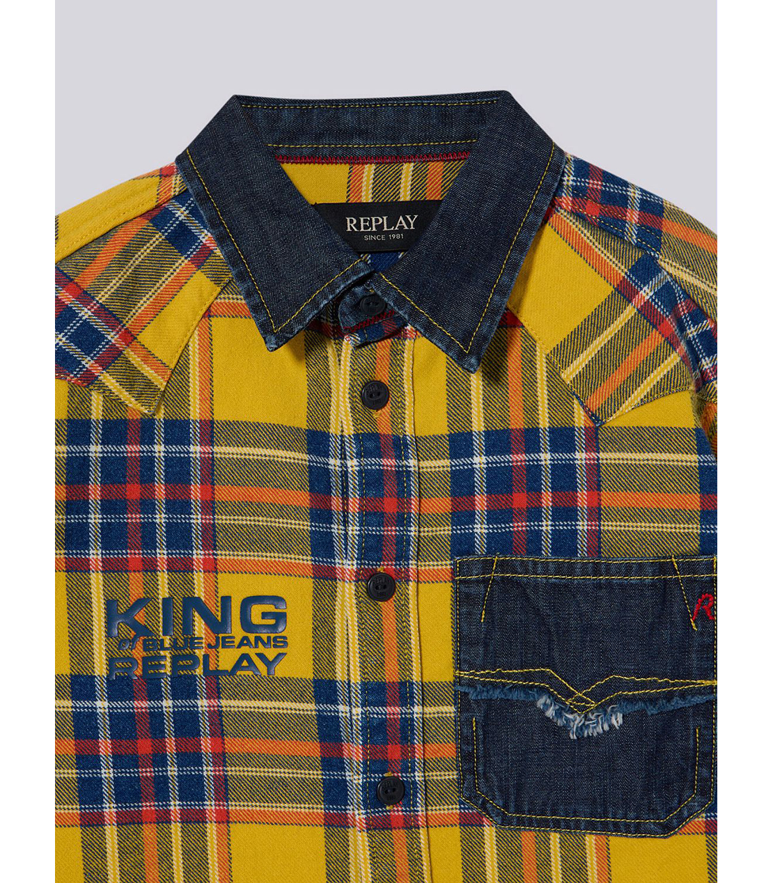 ボーイズ シャツ 詳細画像 イエロー 3